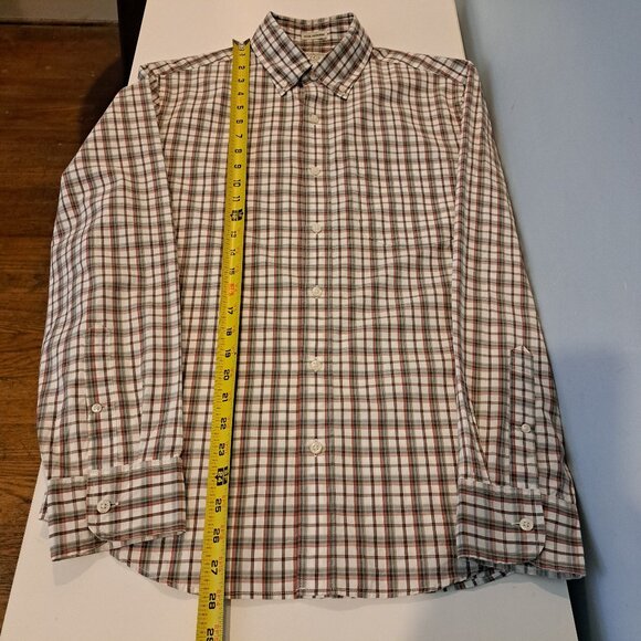 J. Crew Men's Small Slim Untucked Long Sleeve Button Down Shirt Style #AT942 - Picture 12 of 14